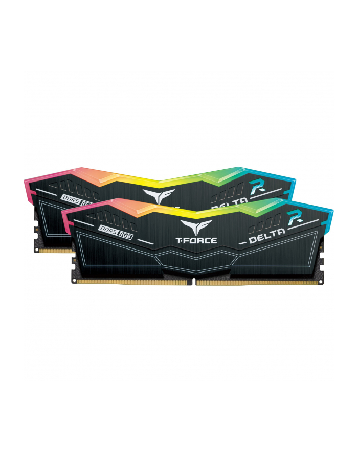 Pamięć DDR5 Team Group D-ELTA RGB 32GB (2x16GB) 6000MHz CL30 1,35V Black główny