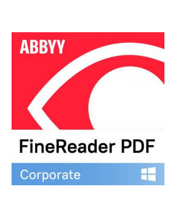 ABBYY FineReader PDF Corporate Single User - 1 rok, lic.Ograniczona Czasowo