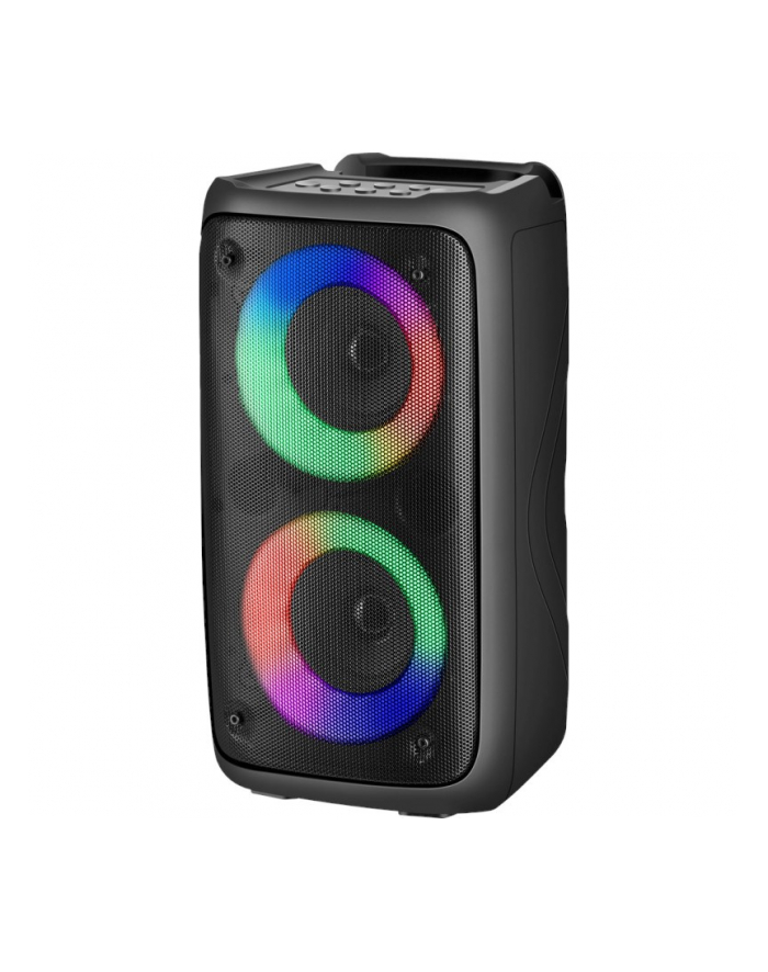 Głośnik Defender BOOMER 20 Bluetooth 20W MP3/FM/SD/USB/AUX/TWS/LED/MIC KARAOKE czarny główny