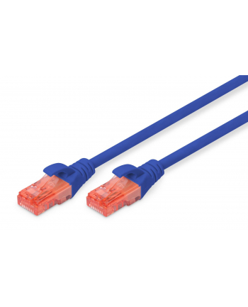 Patchcord DIGITUS UTP kat. 6 2m PVC niebieski