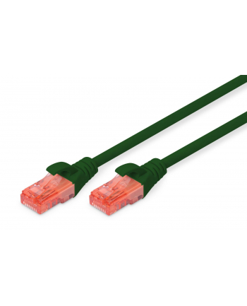 Patchcord DIGITUS UTP kat. 6 2m PVC zielony nr 1