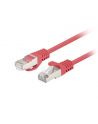 Patchcord Lanberg FTP kat.6 1m czerwony 10-pack - nr 1