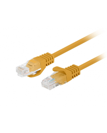 Patchcord Lanberg UTP kat.5e 0,25m pomarańczowy 10-Pack