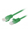Patchcord Lanberg UTP kat.5e 1m zielony 10-Pack - nr 1