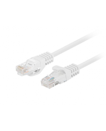 Patchcord Lanberg UTP kat.5e 1m biały 10-Pack