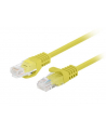 Patchcord Lanberg UTP kat.5e 1m żółty 10-Pack - nr 1