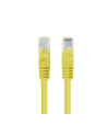 Patchcord Lanberg UTP kat.5e 1m żółty 10-Pack - nr 2