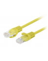 Patchcord Lanberg UTP kat.5e 1,5m żółty 10-Pack - nr 1