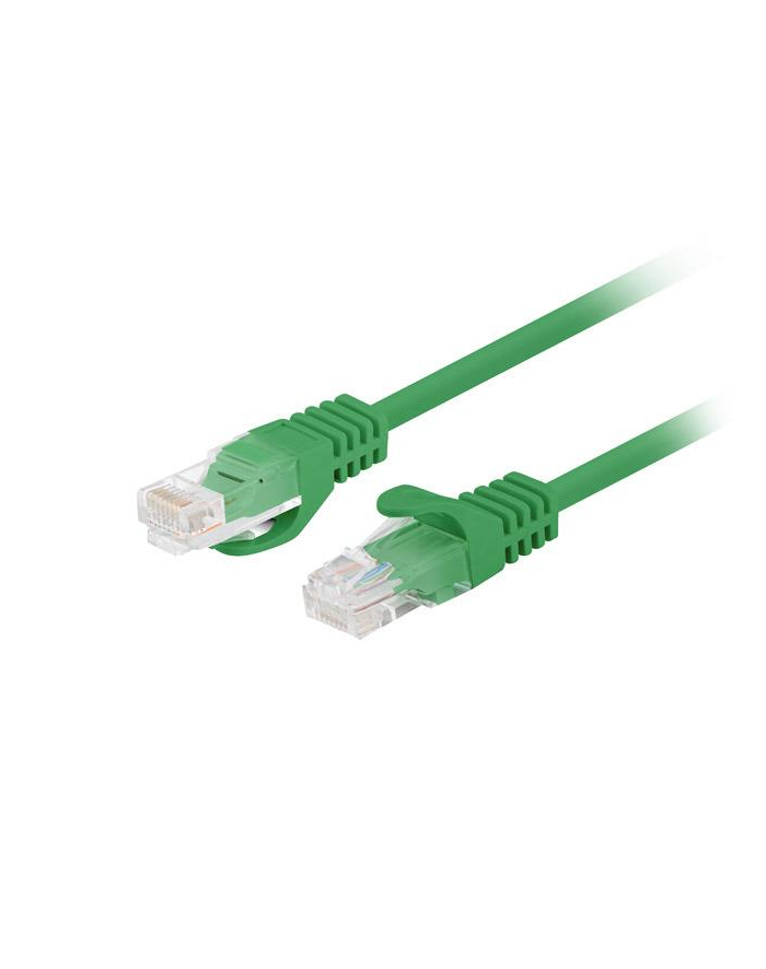 Patchcord Lanberg UTP kat.5e 2m zielony 10-Pack główny