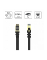 Patchcord UNITEK C1897BK-5M płaski Ethernet Cat.7, 5m - nr 3