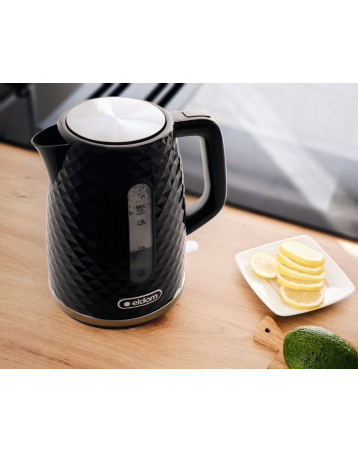 ELDOM CZAJNIK ELLI POJ1 7 L MOC 2200 W CZARNY STR główny