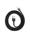 BAS(wersja europejska)S KABEL LIGHTNING USB CAFULE 1 5A 2M (SZARY) - nr 2