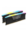 CORSAIR VENGEANCE RGB 32GB 2x16GB DDR5 5600MHz DIMM Unbuffered 36-36-36-76 XMP 3.0 Black Heatspreader RGB LED 1.25V - nr 8