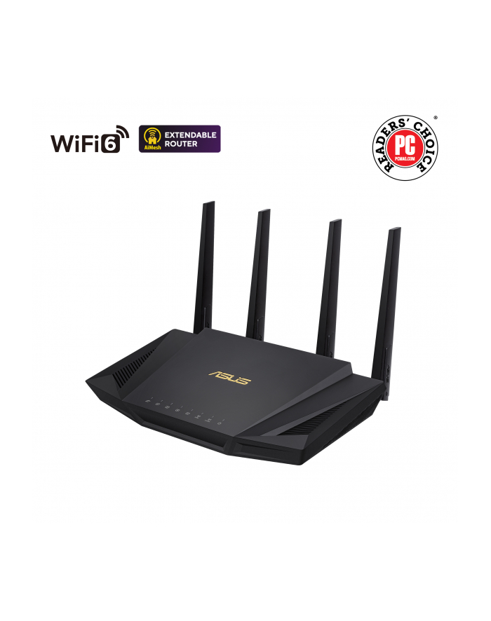 ASUS-RT-AX58U AX3000 dual-band Wi-Fi router główny