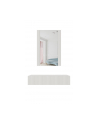cama meble Toaletka z lustrem PAFOS 80x41 6x100 biały mat - nr 1