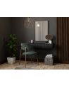 cama meble Toaletka z lustrem PAFOS 80x41 6x100 czarny mat - nr 5