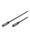 Kabel audio DIGITUS PREMIUM optyczny Toslink 2.2mm/Toslink 2.2mm M/M nylon aluminium 3m - nr 4