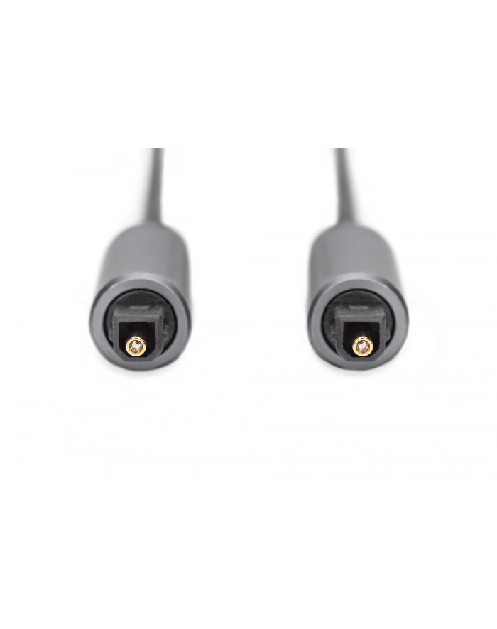 Kabel audio DIGITUS PREMIUM optyczny Toslink 2.2mm/Toslink 2.2mm M/M nylon aluminium 3m główny