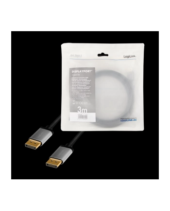  Kabel DisplayPort 1.2 LogiLink CDA0102 M/M 3m nr 1