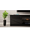 cama meble Szafka RTV GRANERO 200x56 7x35 czarny/czarny poł - nr 13