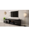 cama meble Szafka RTV GRANERO 200x56 7x35 czarny/czarny poł - nr 5