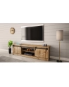 cama meble Szafka RTV GRANERO 200x56 7x35 dąb wotan - nr 12