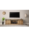 cama meble Szafka RTV GRANERO 200x56 7x35 dąb wotan - nr 1