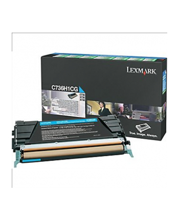 Optra C73x/X73x Cyan 10K C736H1CG