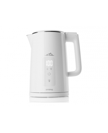 ETA Kettle ETA559590010 Emma Electric, 2200 W, 1.5 L, Stainless steel, 360° czerwonyational base, White
