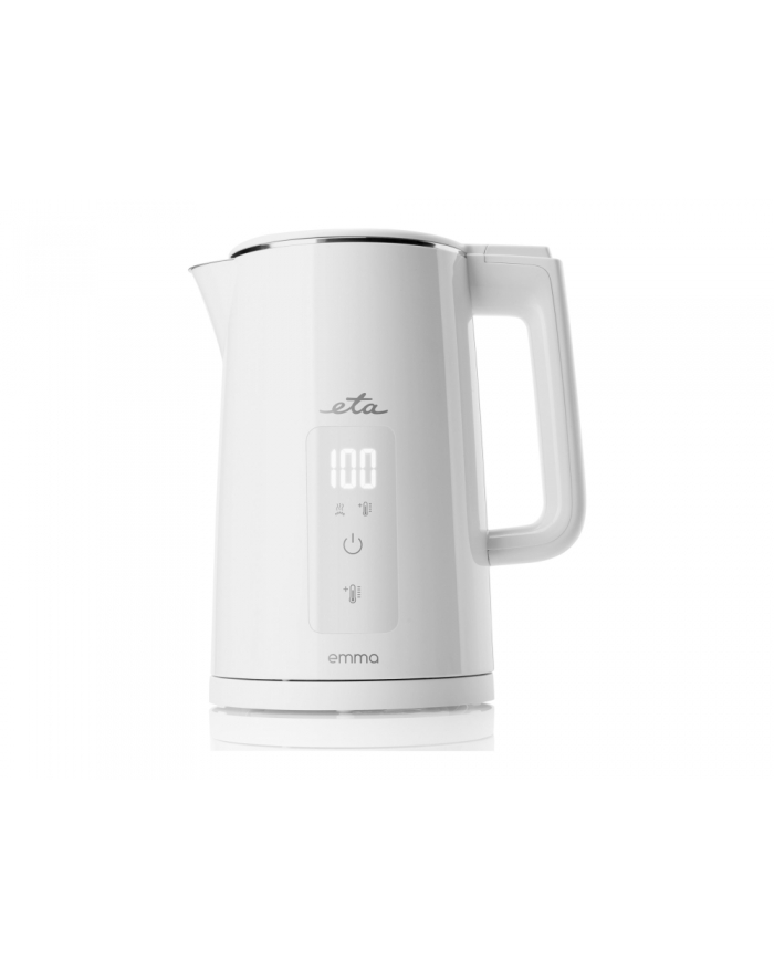 ETA Kettle ETA559590010 Emma Electric, 2200 W, 1.5 L, Stainless steel, 360° czerwonyational base, White główny
