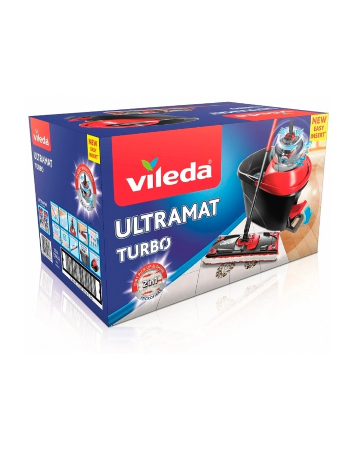 vileda Mop obczerwonyowy płaski ULTRAMAT TURBO 158632 główny