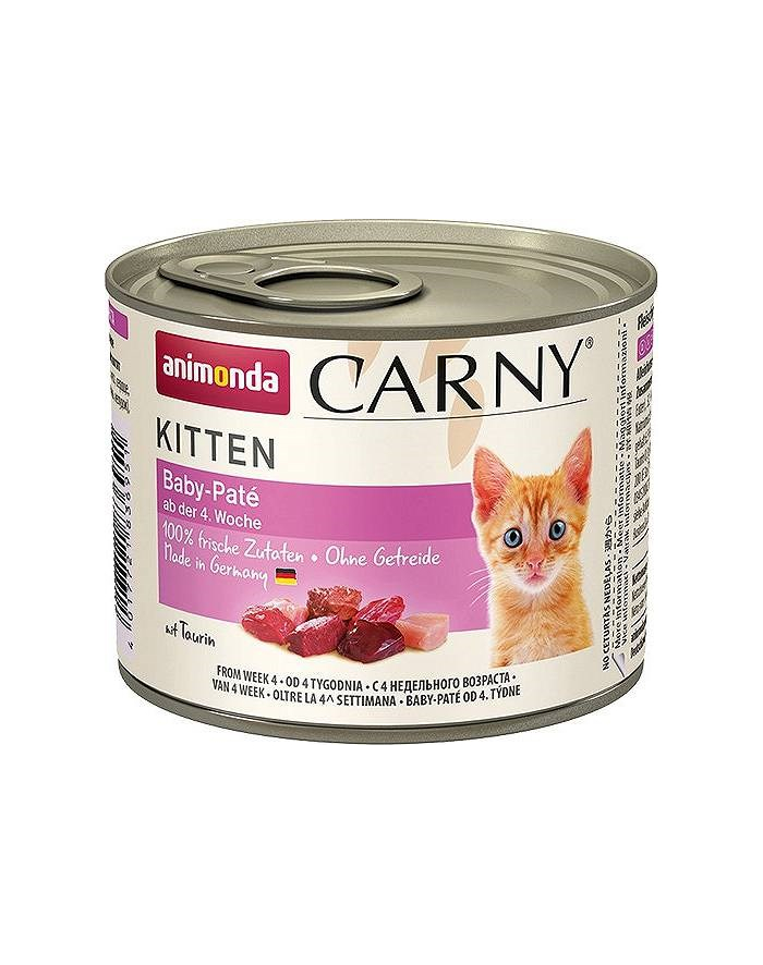 ANIMONDA Carny Kitten Baby Pate 200g główny