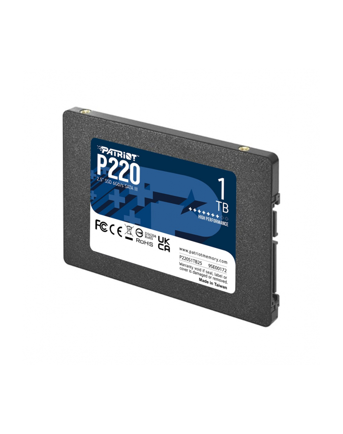 patriot Dysk SSD 1TB P220 550/500MB/s SATA III 2.5 cala główny