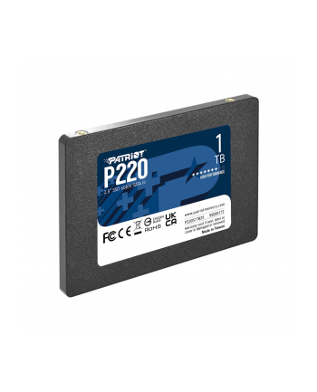 patriot Dysk SSD 1TB P220 550/500MB/s SATA III 2.5 cala