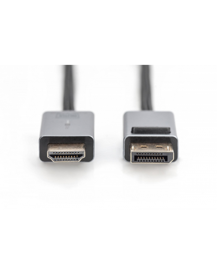 digitus Kabel adapter DisplayPort - HDMI 4K 30Hz DP/HDMI M/M 1,8m główny