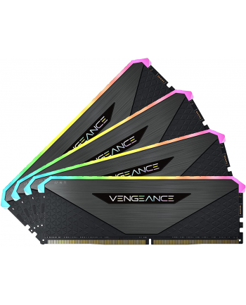 Corsair DDR4 - 128GB - 3600- CL - 18 Vengeance RGB RT Quad Kit Kolor: CZARNY