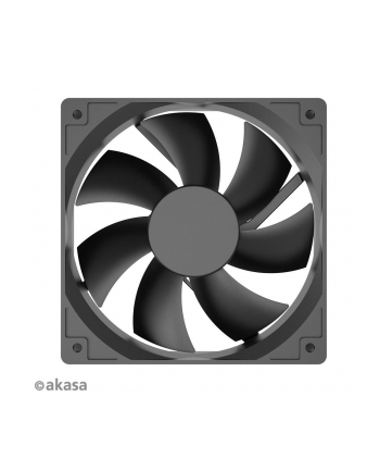 Akasa smart black, 3x12cm fan, hd bearing (57257)