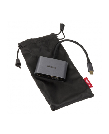 AKASA  ADAPTÉR USB-C 2-IN-1 (SINGLE OR DUAL DISPLAY OUTPUT, HDMI &  (0000057098) nr 2