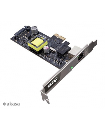 AKASA  2.5 GIGABIT PCIE NETWORK CARD WITH POE AK-PCCE25-02