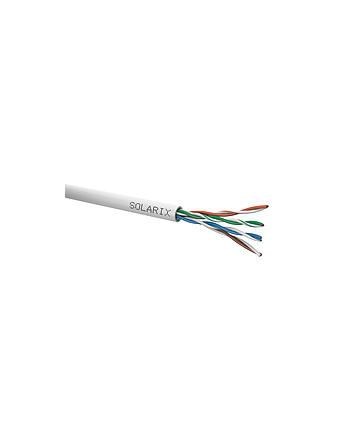 Solarix UTP, Cat5E, drát, PVC, box 100m SXKD-5E-UTP-PVC 27724130