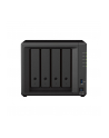 Synology DS923+ 4-bay, AMD Ryzen R1600 2-core 2.6 GHz, 4GB DDR4 RAM ECC, 2x M.2 2280 NVMe SSD, 2xGbE LAN, 2xUSB 3.2, 1xeSATA, PCIe 1 x - nr 22