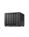 Synology DS923+ 4-bay, AMD Ryzen R1600 2-core 2.6 GHz, 4GB DDR4 RAM ECC, 2x M.2 2280 NVMe SSD, 2xGbE LAN, 2xUSB 3.2, 1xeSATA, PCIe 1 x - nr 17