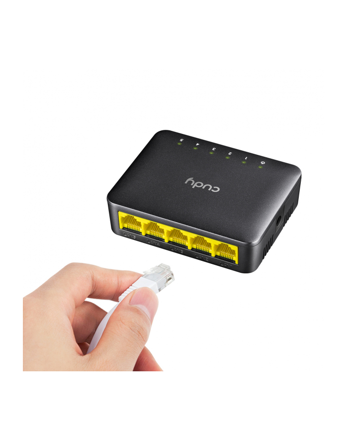 Cudy Switch Lan 5-Port Gs105D 1Gbps 10/100/1000 Mbps Cudy_Gs105D główny