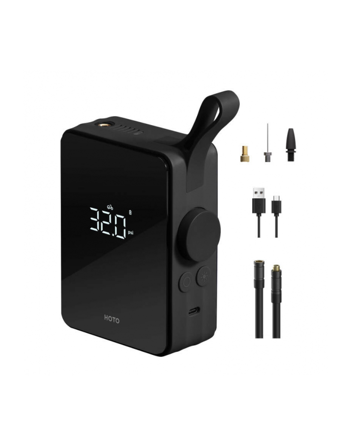 Hoto Mini Kompresor Samochodowy Qwcqb001 2500Mah Niebieski główny
