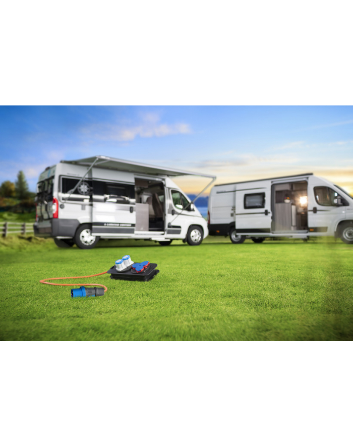 BRENNENSTUHL CAMPINGENERGYSTATIO 1,5M 2XCEE230V/16A, 3X230V  CEE - POMARAŃCZOWY (11516 główny