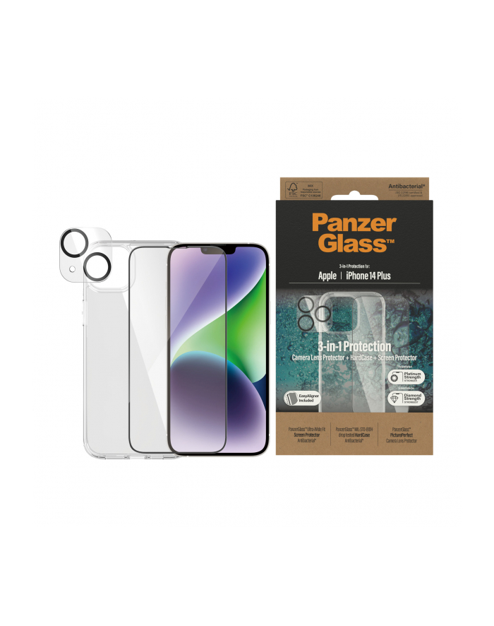 Panzerglass 3-In-1 Protection Pack Apple Iphone 14 Plus główny