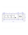 Bachmann D-ESK 1, 3-way power strip GST18i3 339.1004 (Kolor: CZARNY/grey, 3x protective contact CEE7/3, 2x CAT5e) - nr 9