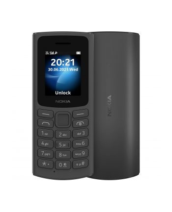 Nokia 105 DS TA-1378 Black, 1.8 '', QQVGA, 0.048 MB, Dual SIM, Nano Sim, 3G, USB version Micro, 1020 mAh