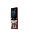 Nokia 8210 Red, 2.8 '', TFT LCD, 240 x 320, Unisoc, T107, Internal RAM 0.048 GB, 0.128 GB, microSDHC, Dual SIM, Główna kamera (tył) 0.3 MP, 1450  mAh - nr 3