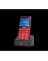 Panasonic KX-TU155EXBN Red, 2.4 '', TFT-LCD, microSD/microSDHC MB, USB version micro USB, Built-in camera, Główna kamera (tył) 0.3 MP, 32 GB - nr 1